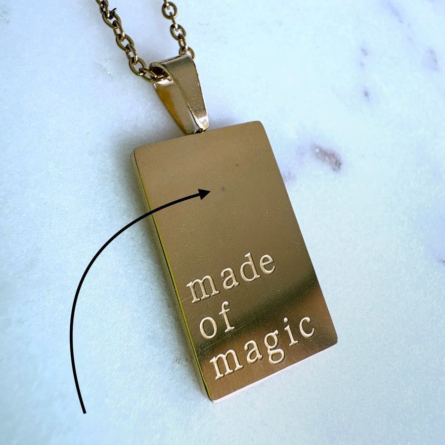 made of magic necklace