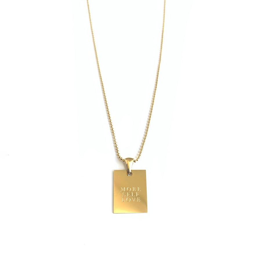 more self love necklace