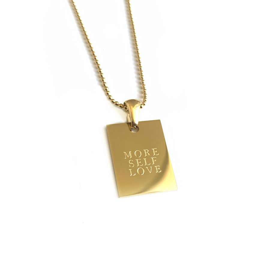 more self love necklace