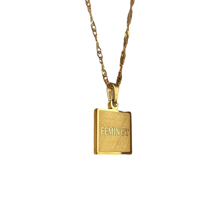 feminist necklace